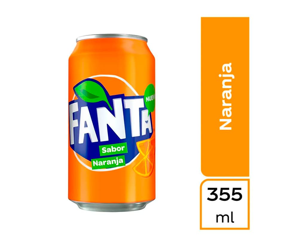 Fanta Naranja 355ml.