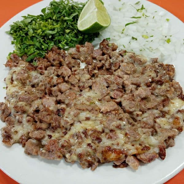 Combinación de arrachera