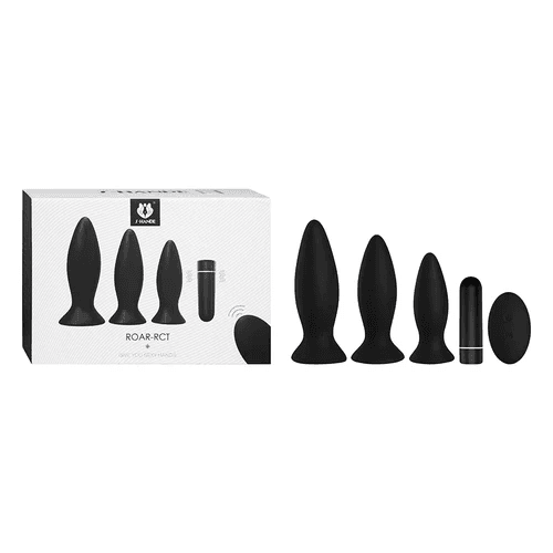Kit De Plugs Anales Vibradores Creams RCT Shande
