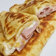 CREPA JAMON CON QUESO