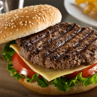 Hamburguesa de arrachera (sin papas)