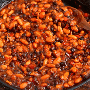 carne con frijoles
