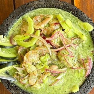 Aguachile de Camarón Verde