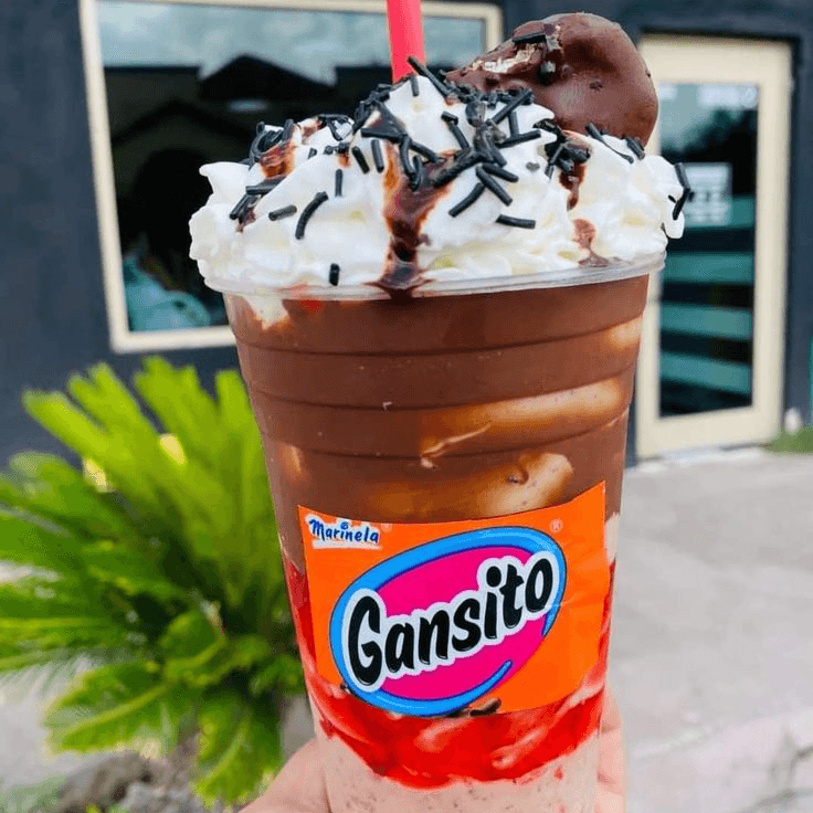 Malteada de Gansito