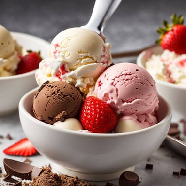 Helado De Coco con Piña