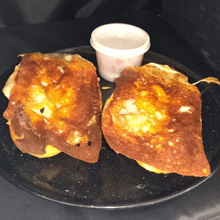 Molletes con Jamón