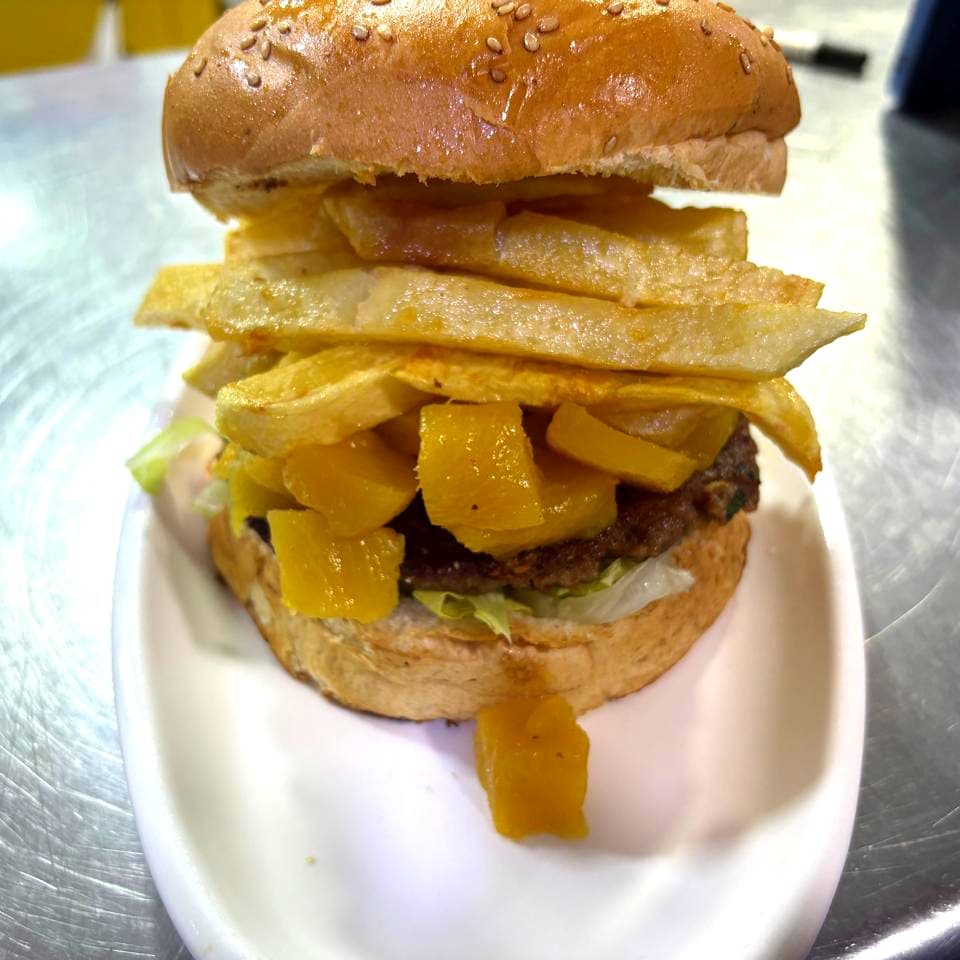 Hamburguesa Hawaiana