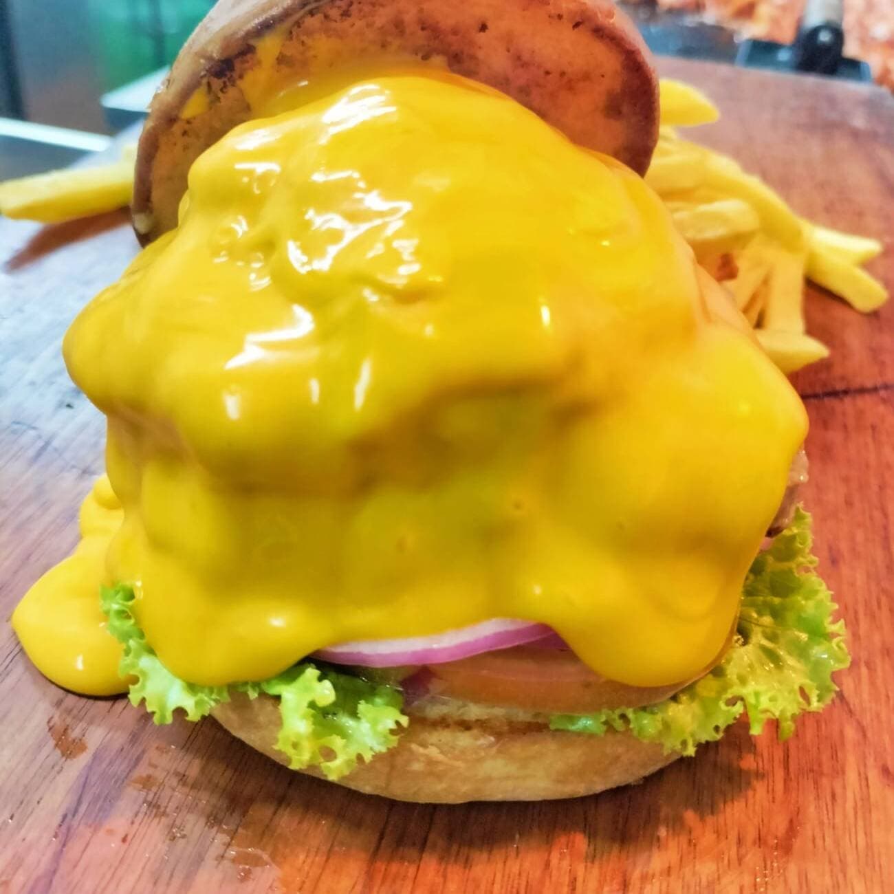 Cheddar Burger