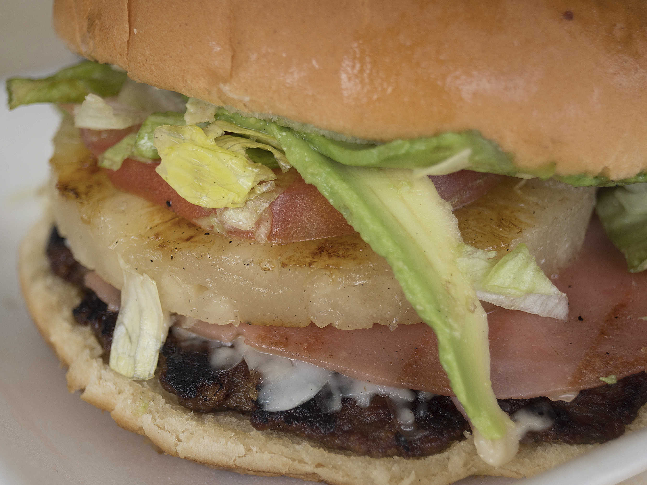 Hamburguesa Hawaiana