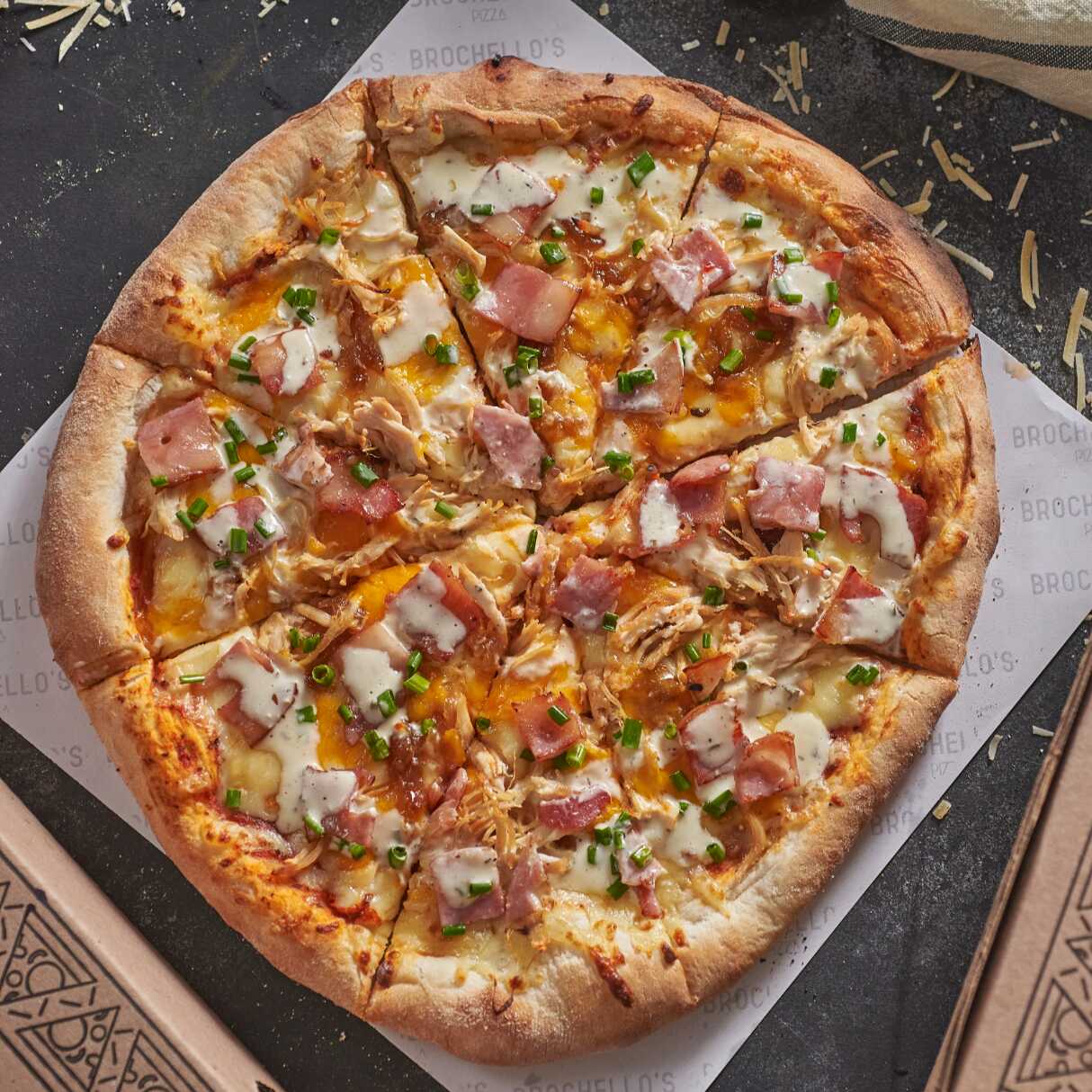 Pizza Chicken Bacon Ranch Medium