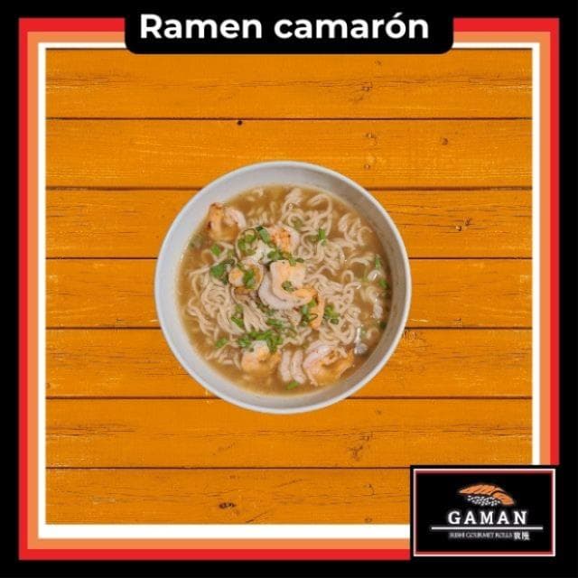 Ramen camarón