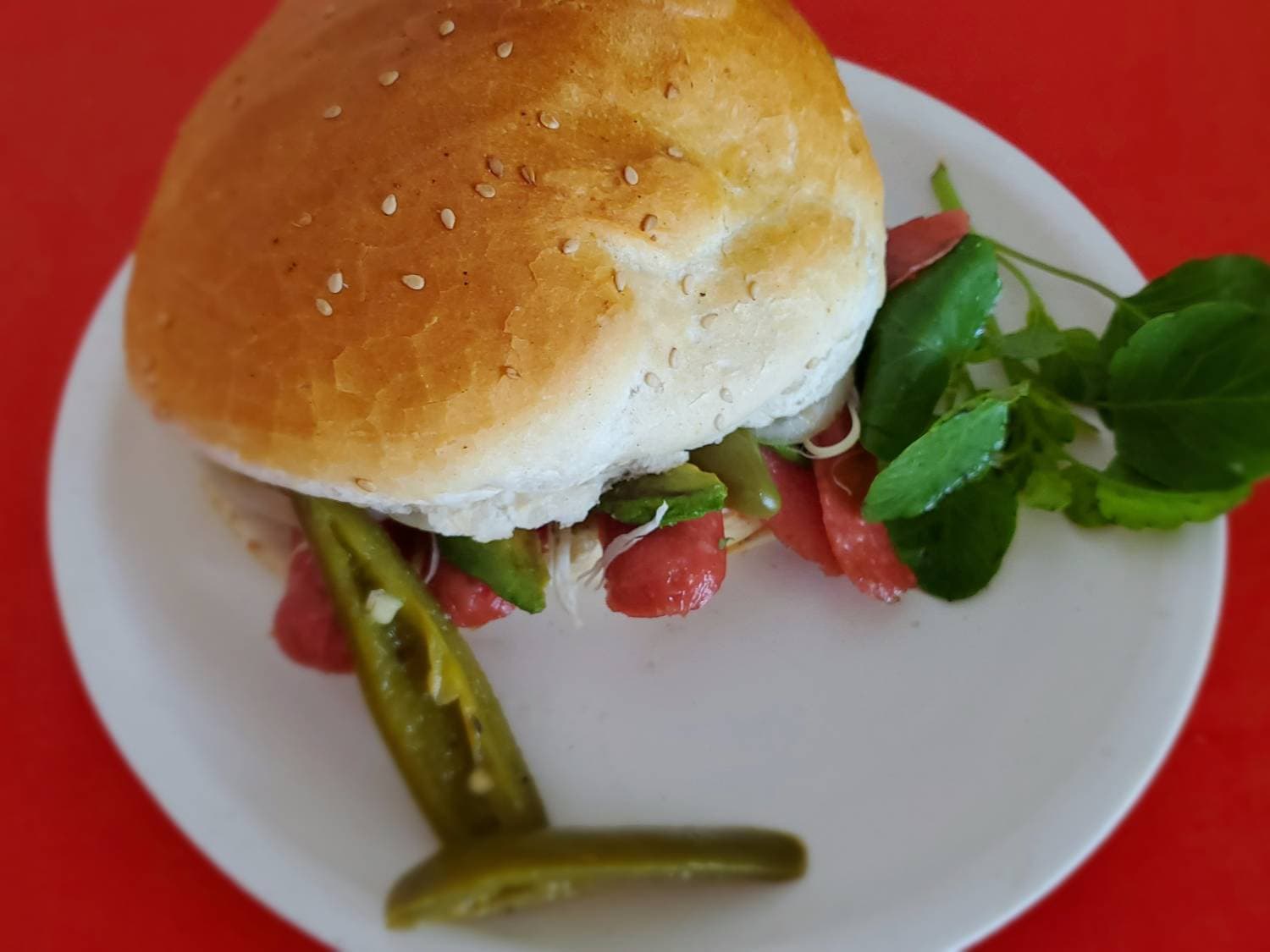 Cemita de Salchicha