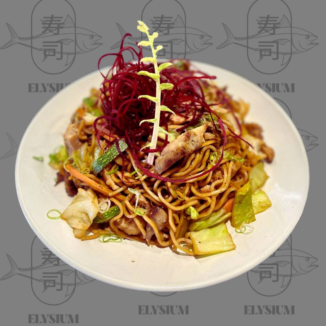 🍜 Yakisoba de Pollo