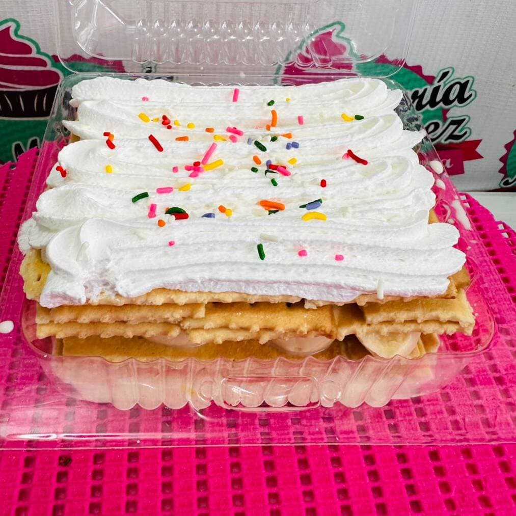 Pastel de Galleta de relleno de tres leches