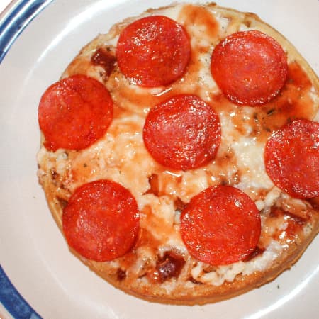 Waffle Pizza Pepperonni