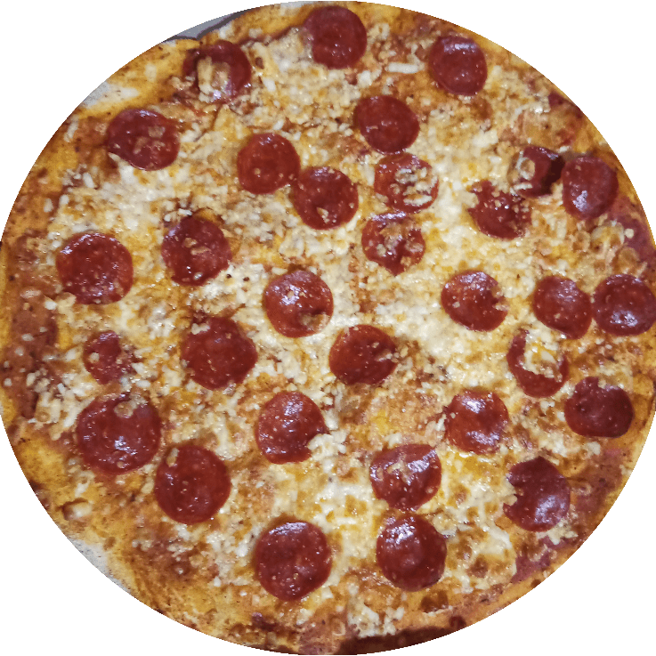 Pizza de Pepperoni, Pan Ajo