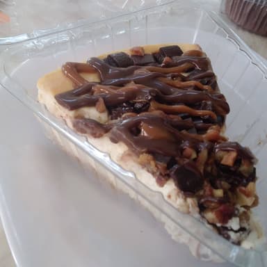 Rebanada pastel tortuga