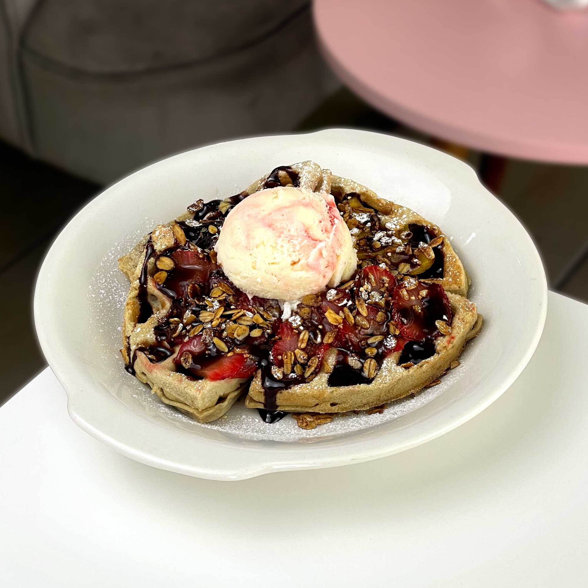Cream Waffles