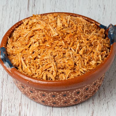 Tinga de pollo  1/2 kg