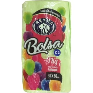 BOLSA CAMISETA REYMA C3 30X60CM 1 KG