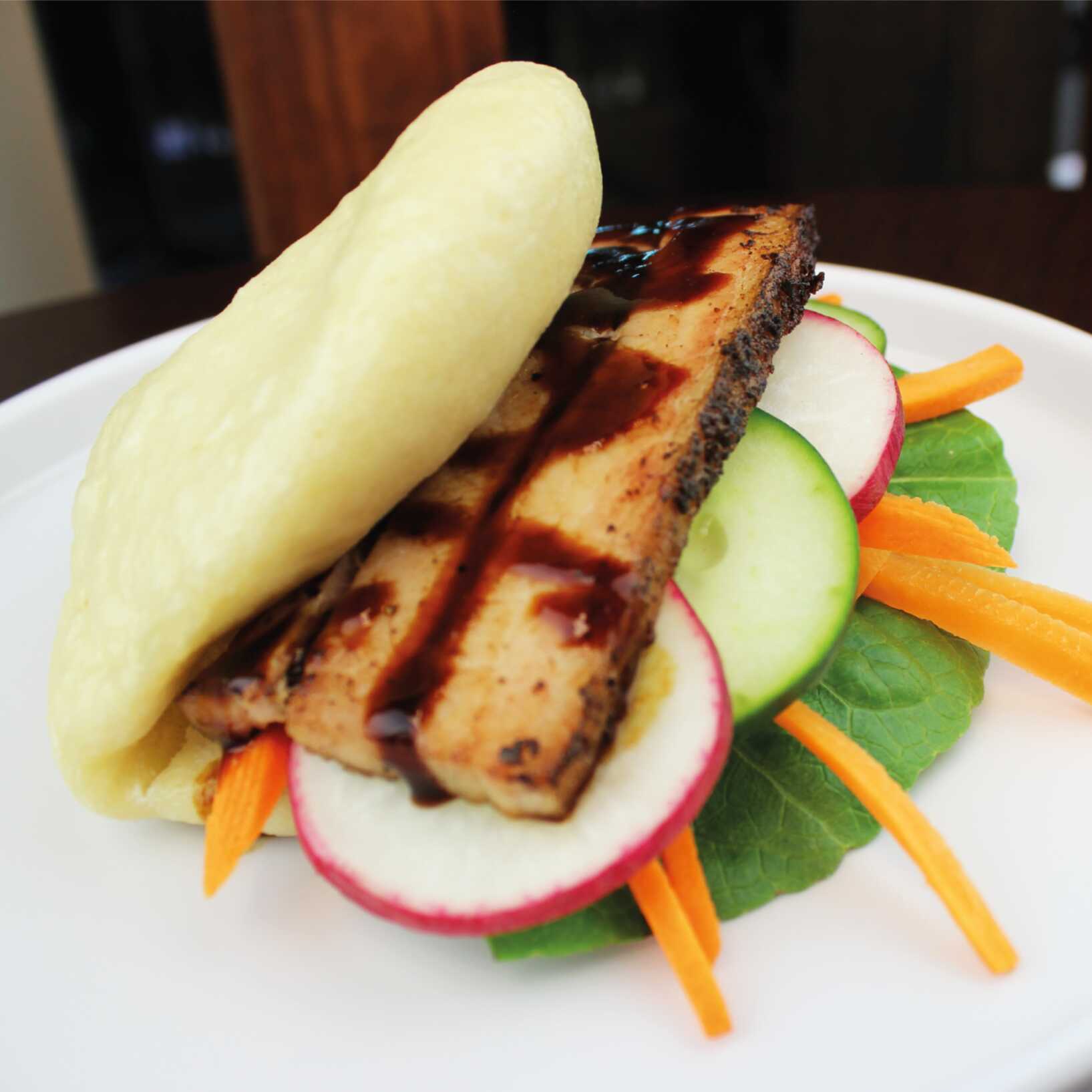 Bao pork belly BBQ