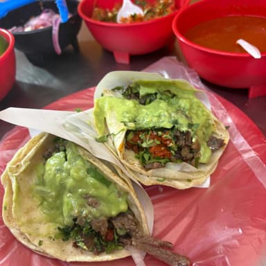 Taco de Birria+Taco de Adobada
