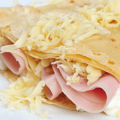 Crepa de Jamón con Queso