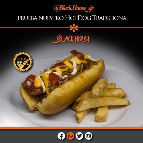 Hot Dog Tradicional con Papas