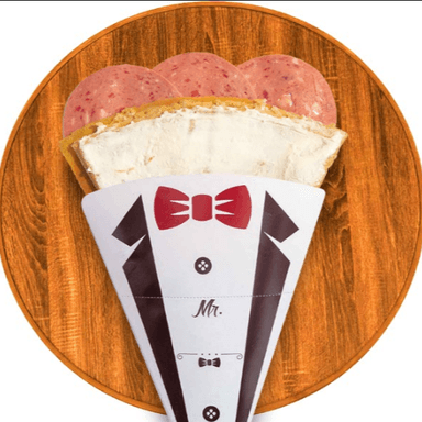 Crepa de Salami con Philadelphia