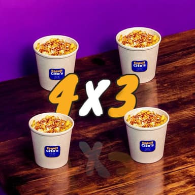 COMBO 4X3 ESQUITES 12 OZ