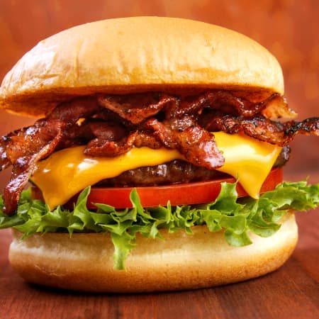 Hamburguesa más Tocineta