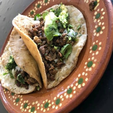 Quesataco de Asada Tortilla de Harina