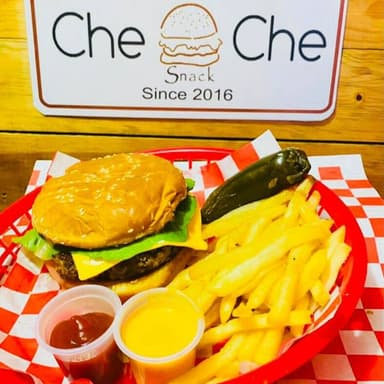 Hamburguesa Hot (Carne de Puerco)