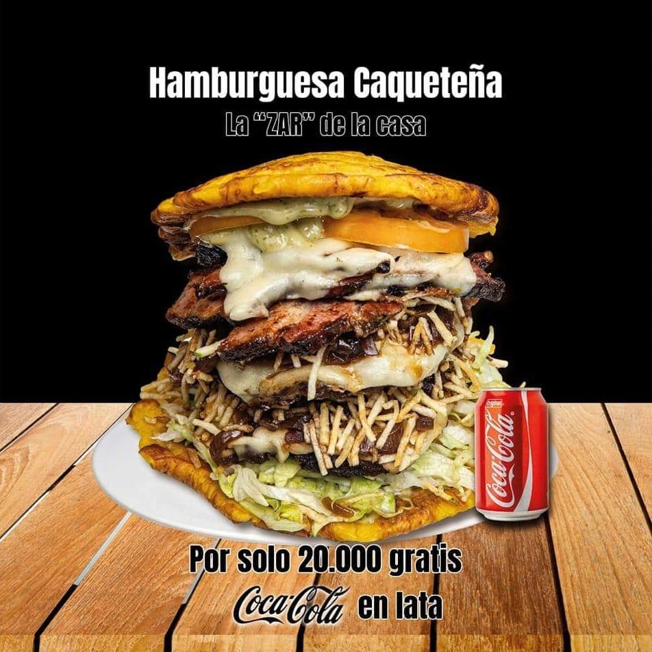 HAMBURGUESA CAQUETEÑA