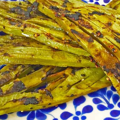Nopales asados