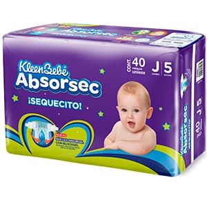 PAÑAL KBB ABSORSEC ULTRA JUMBO 40 PZA