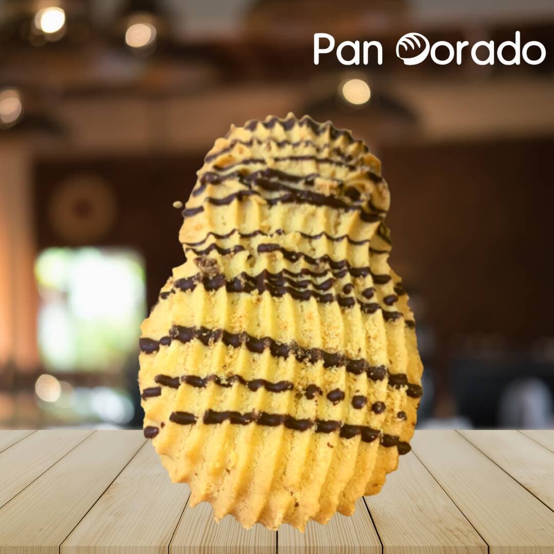 Galleta Rizada con Chocolate