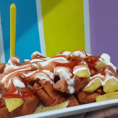 Combinado Papas a la Francesa y Salchipulpos