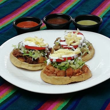Sopes 3 Piezas