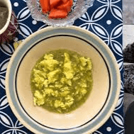 Huevos con Chile verde