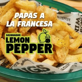 Orden de Papas a la Francesa Lemon Pepper