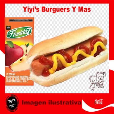 Combo Hot Dog Yiyi´s Kids