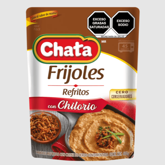 FRIJOLES CON CHILORIO 400g