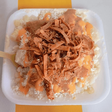 Papa Con Elote Blanco