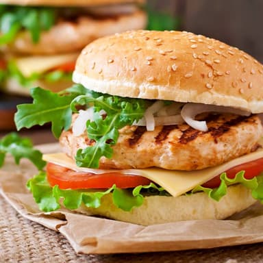 Hamburguesa de Pollo