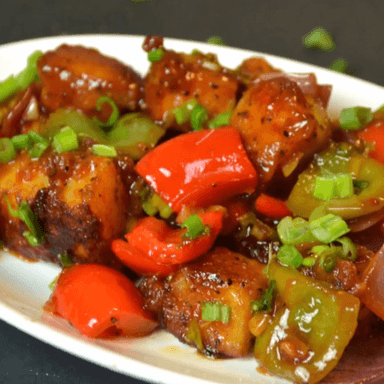 Entrada de Chilli Paneer / Queso