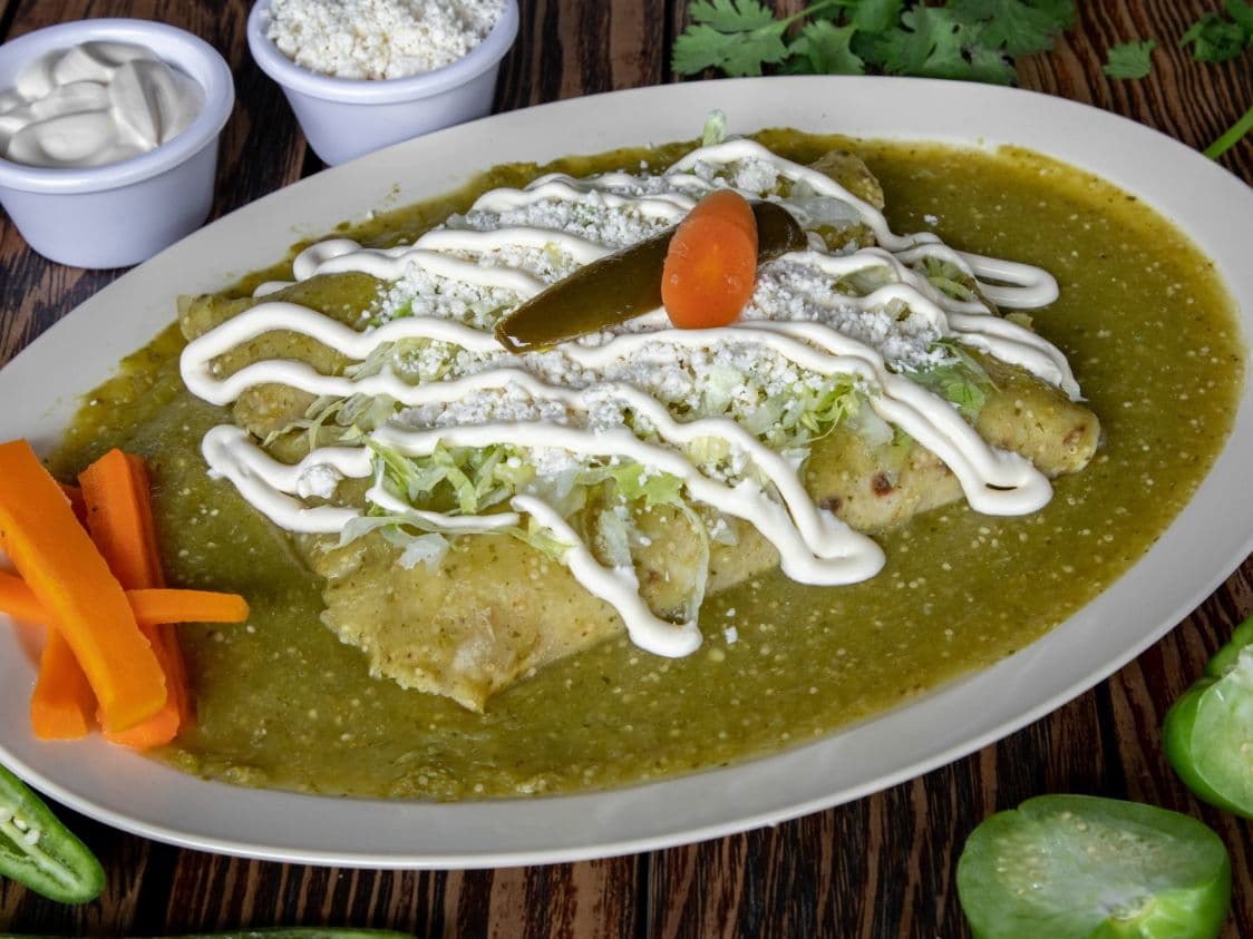 Enchiladas Verdes