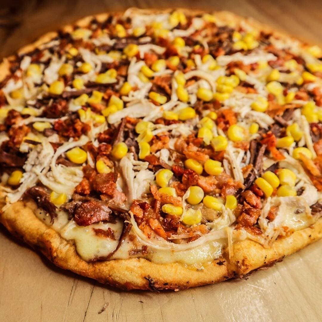 Combo Mega Familiar: Pizza Familiar + Gaseosa 1 L⭐