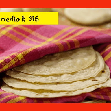 medio k de tortilla