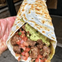 Taco de Asada de Harina
